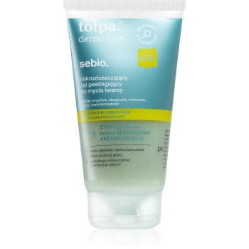 Tołpa Dermo Face Sebio gel exfoliant de curatare faciale - imagine 2